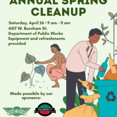 Annual Spring Cleanup